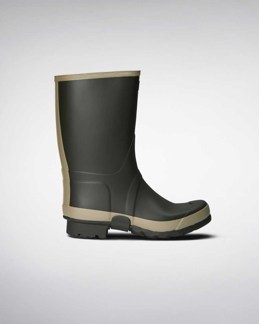 Hunter Gardener Hohe Gummistiefel Herren - Hunter Gummistiefel Grün | Deutschland 745JREAHY